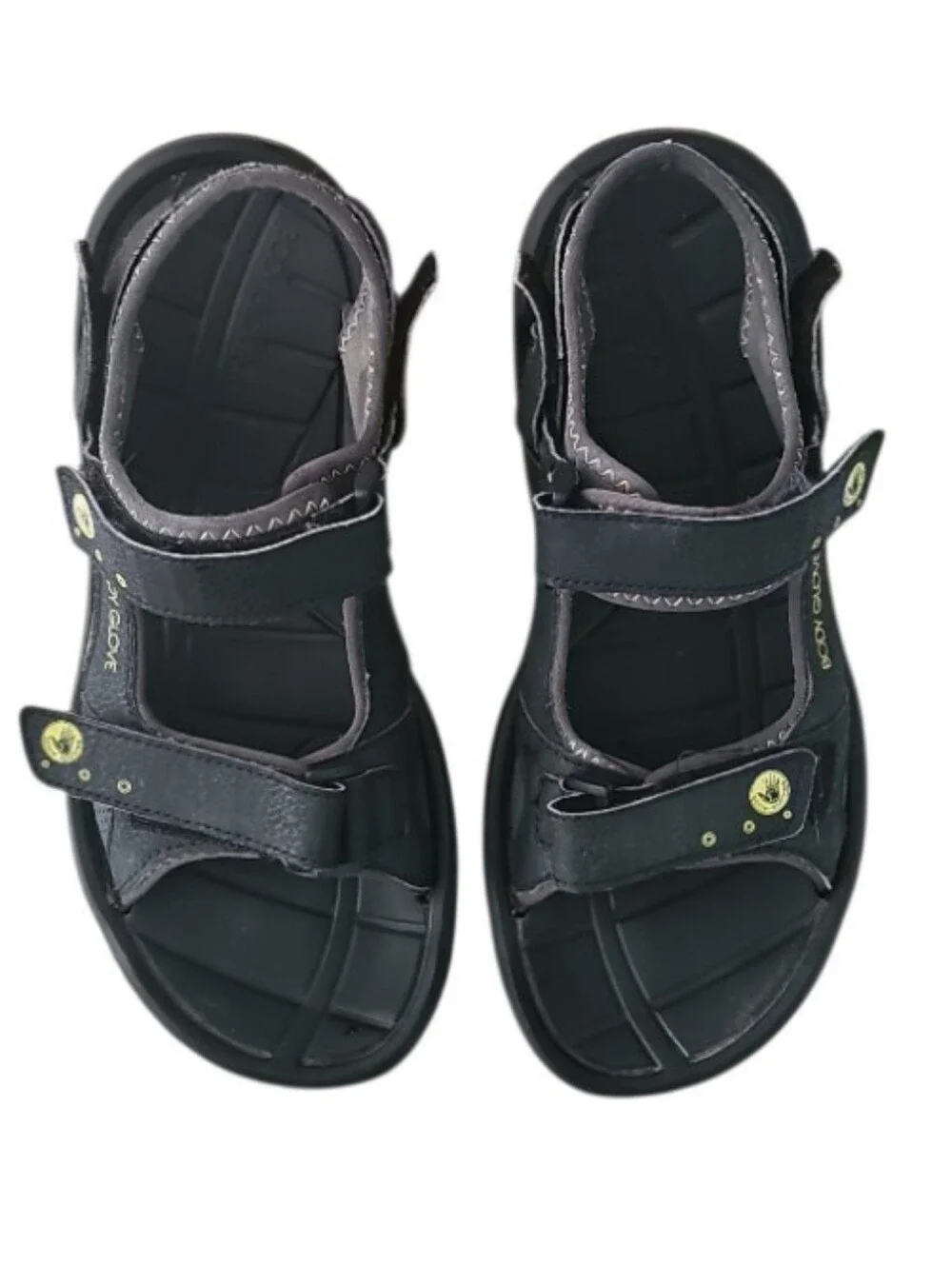 Body Glove Sport Sandals Men 10 Black Adjustable Outdoor Water Hiking Shoes